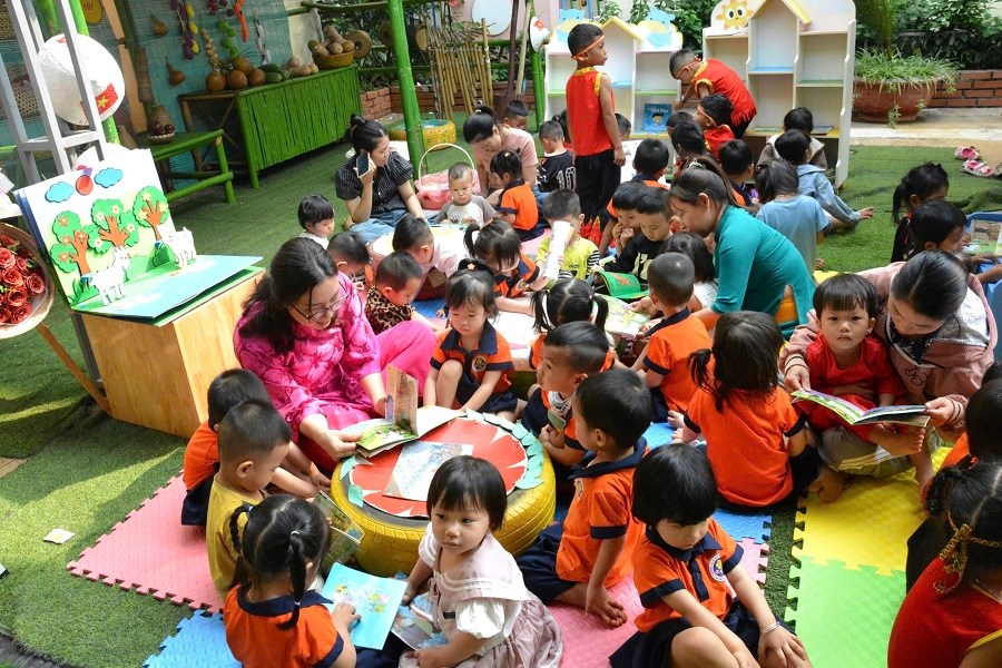 Gia Lai: Lan toả văn hoá đọc đến thế hệ mầm non - ảnh 6