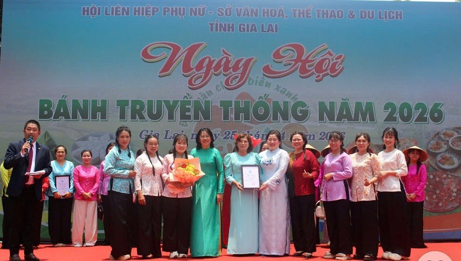 Gia Lai: Rộn ràng sắc vị Ngày hội bánh truyền thống  - ảnh 7