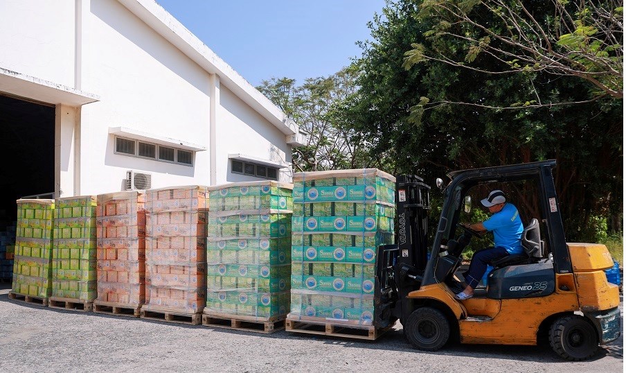 Sanna Khánh Hòa xuất khẩu lô hàng nước giải khát đầu tiên sang Hoa Kỳ - ảnh 2