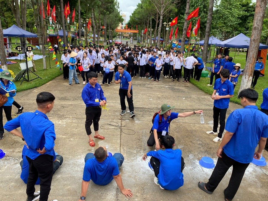 Thanh thiếu nhi Gia Lai hào hứng tham gia Trại hè “Tìm về di sản” - ảnh 4