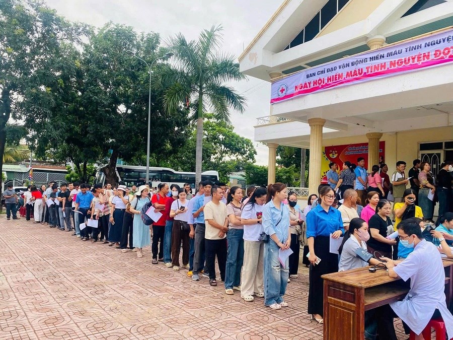 Đắk Lắk: Lan toả tinh thần nhân ái tại Ngày hội hiến máu tình nguyện  - ảnh 2