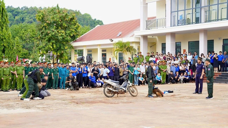 Gia Lai: Ra quân trấn áp tội phạm ma tuý trên tuyến biên giới - ảnh 3