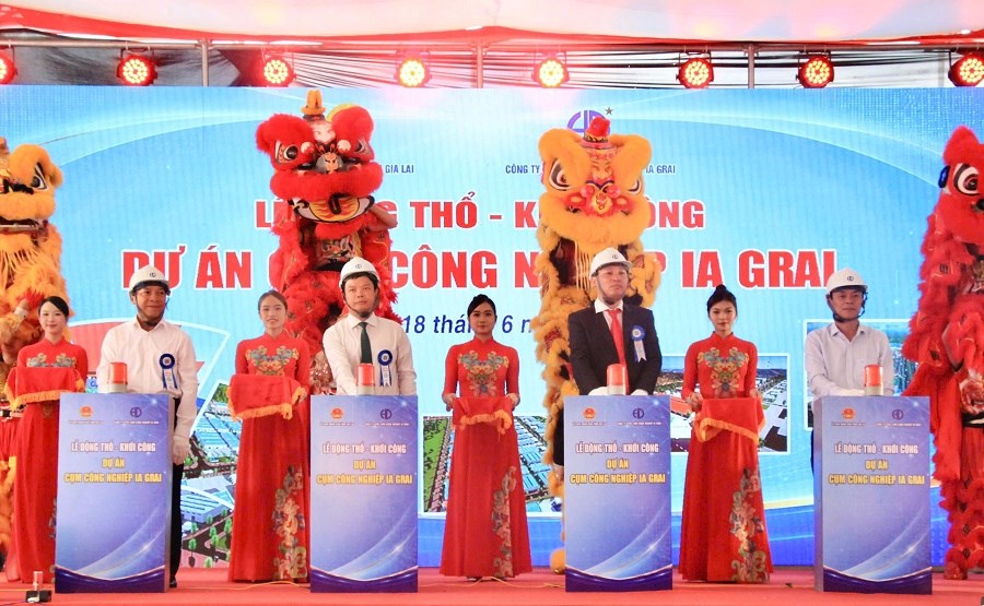 Gia Lai: Động thổ Cụm công nghiệp Ia Grai quy mô hơn 52 ha - ảnh 3