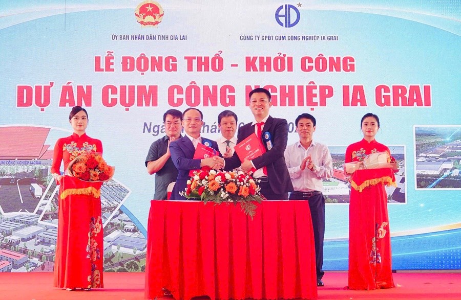 Gia Lai: Động thổ Cụm công nghiệp Ia Grai quy mô hơn 52 ha - ảnh 2