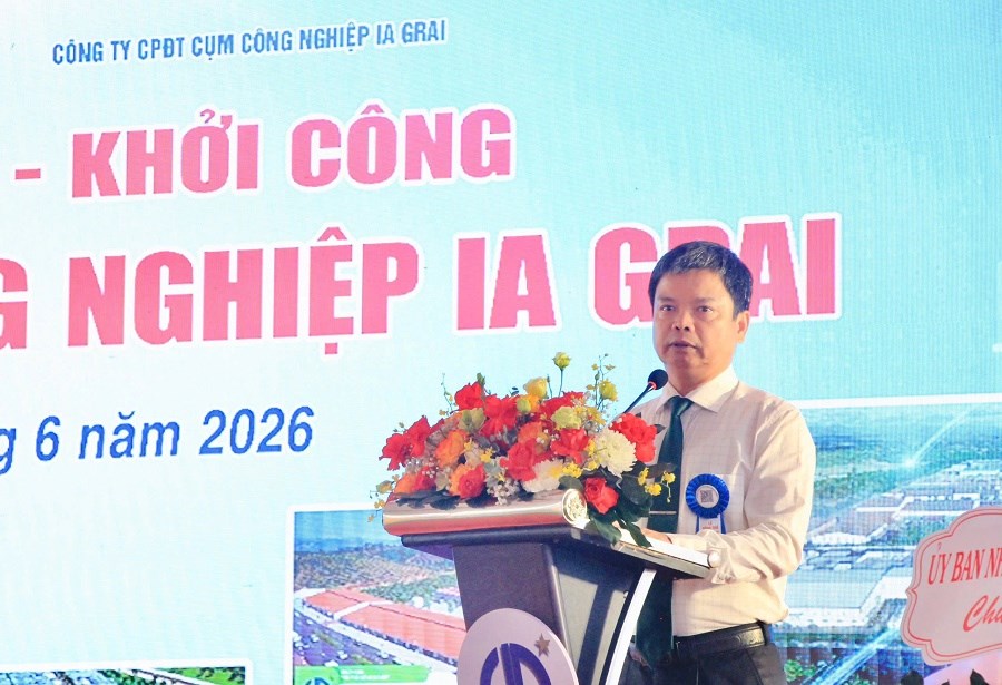 Gia Lai: Động thổ Cụm công nghiệp Ia Grai quy mô hơn 52 ha - ảnh 1