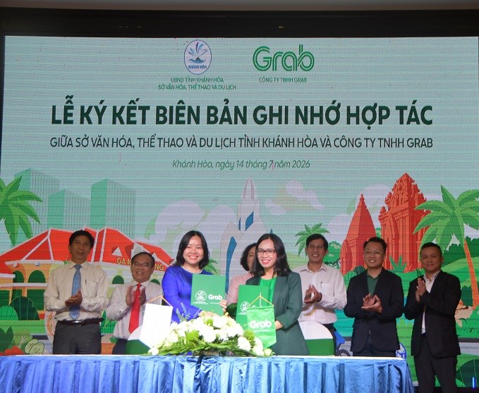 Khánh Hòa: Bắt tay Grab Việt Nam, thúc đẩy chuyển đổi số du lịch - ảnh 1