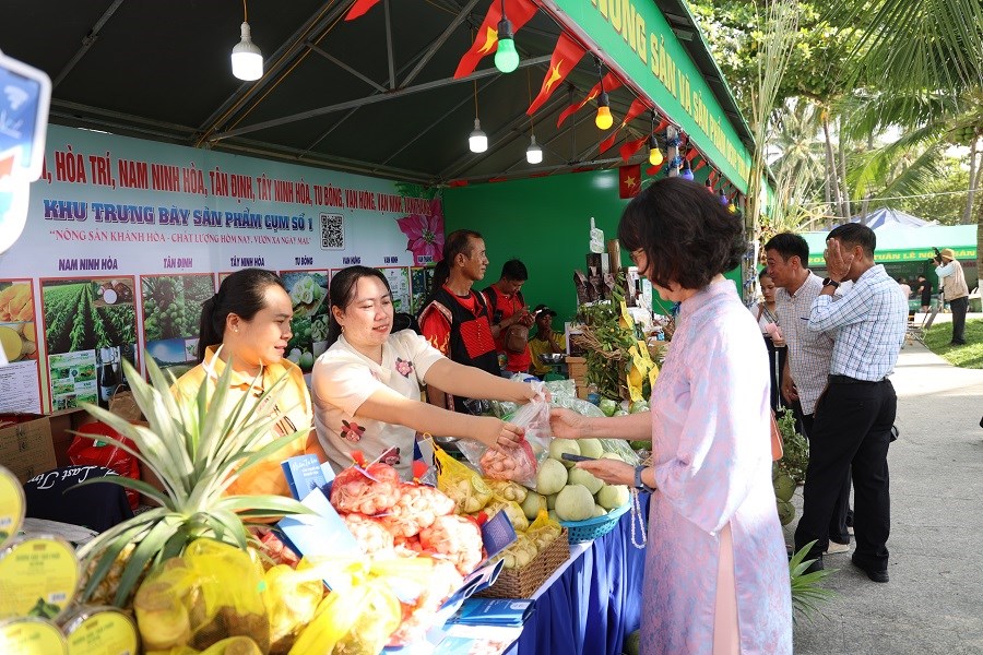 Khánh Hòa: Quảng bá, kết nối tiêu thụ, mở rộng chuỗi liên kết sản xuất nông sản - ảnh 1