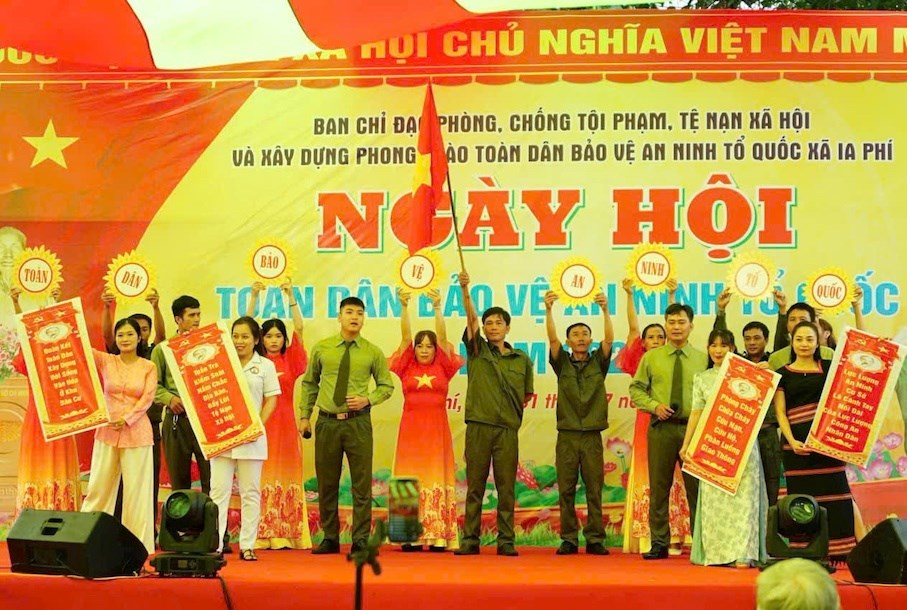 Gia Lai tổ chức Ngày hội điểm Toàn dân bảo vệ an ninh Tổ quốc  - ảnh 1