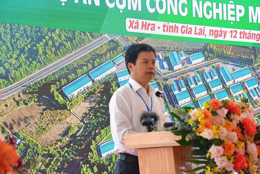 Gia Lai: Động thổ Cụm công nghiệp Mang Yang 2 - ảnh 1