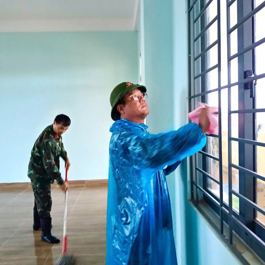 Gia Lai: Chung tay hoàn thiện trường mới tại Ia Mơ - ảnh 2