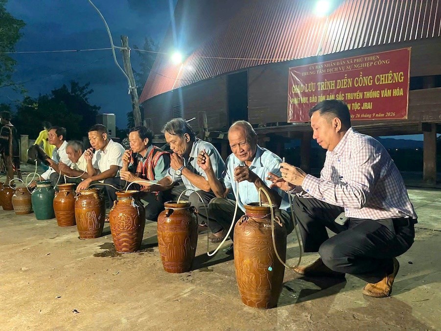 Giữ nhịp chiêng giữa đại ngàn Tây Nguyên - ảnh 3