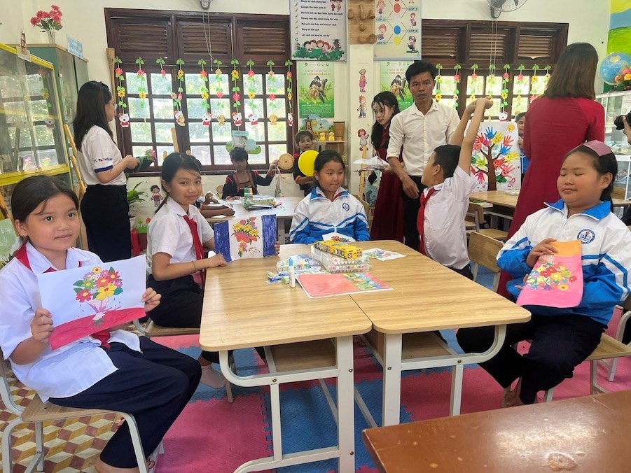 Gia Lai: Lan tỏa yêu thương từ hành trình “Lớp học reo vui” - ảnh 1