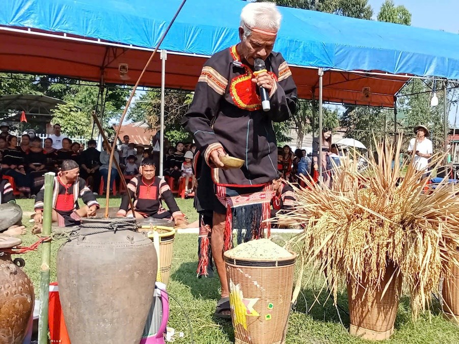 Giữ hồn văn hóa Jrai qua Lễ mừng lúa mới - ảnh 1