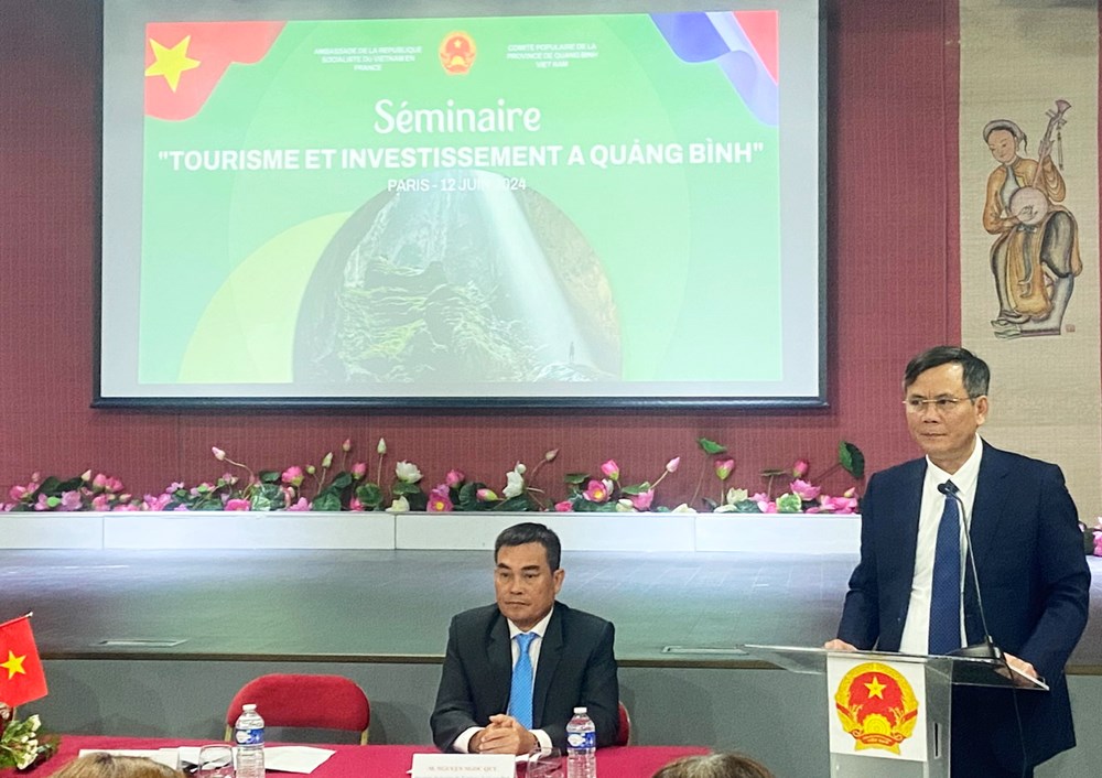 Quảng Bình xúc tiến đầu tư và du lịch tại Pháp - ảnh 1