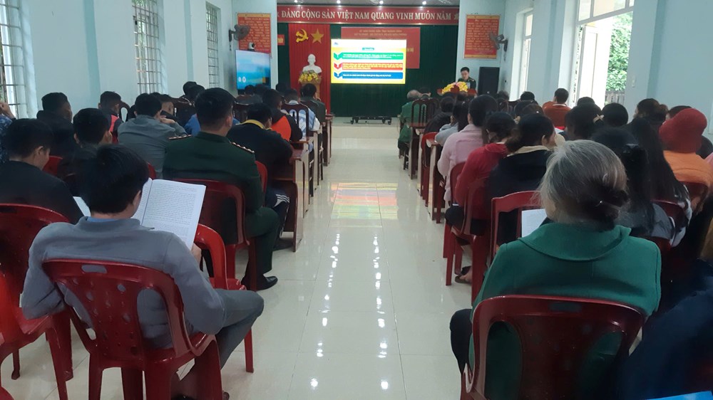 Phổ biến kiến thức pháp luật cho đồng bào vùng biên giới - ảnh 2