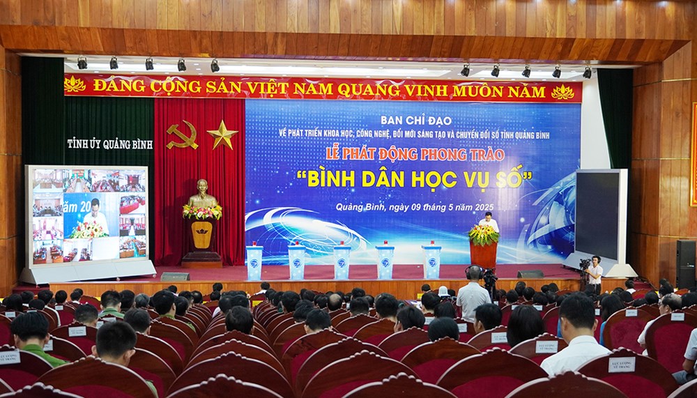 Quảng Bình phát động phong trào “Bình dân học vụ số” - ảnh 2