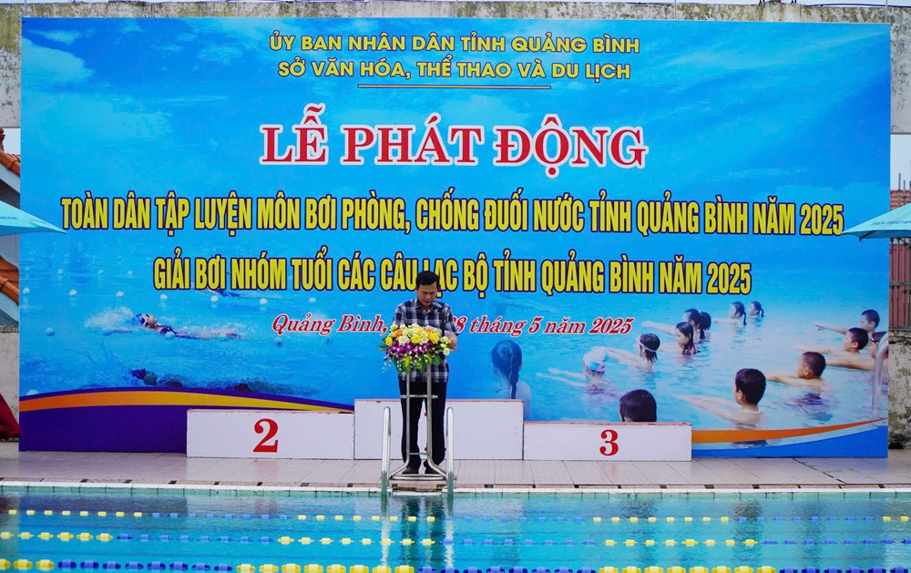 Quảng Bình phát động toàn dân tập luyện môn bơi, phòng chống đuối nước - ảnh 2