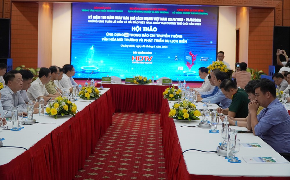 Hội thảo “Ứng dụng AI trong báo chí truyền thông văn hóa môi trường và phát triển du lịch biển” - ảnh 3