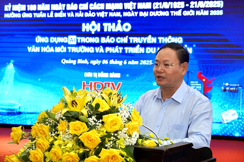 Hội thảo “Ứng dụng AI trong báo chí truyền thông văn hóa môi trường và phát triển du lịch biển” - ảnh 2