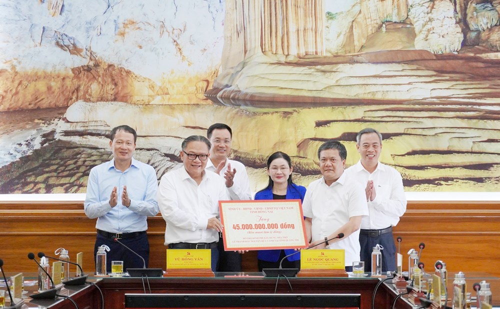 Đồng Nai hỗ trợ Quảng Trị 45 tỉ đồng để xây dựng nhà thờ Lễ Thành hầu Nguyễn Hữu Cảnh - ảnh 1