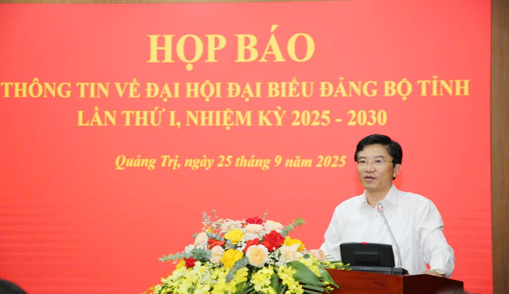 Đại hội đại biểu Đảng bộ tỉnh Quảng Trị lần thứ nhất sẽ diễn ra trong 2 ngày đầu tháng 10 - ảnh 2