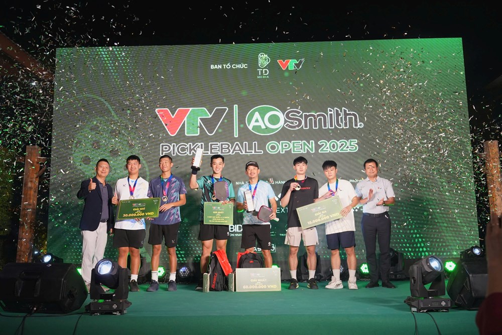 Bế mạc Giải VTV A.O. SMITH Pickleball Open 2025  - ảnh 1