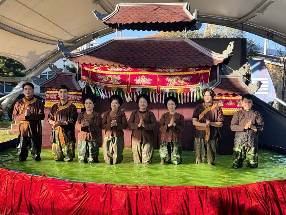 Nhà hát Sân khấu Truyền thống Hải Phòng biểu diễn tại “Ngày Việt Nam tại Gangjin 2025” - ảnh 3