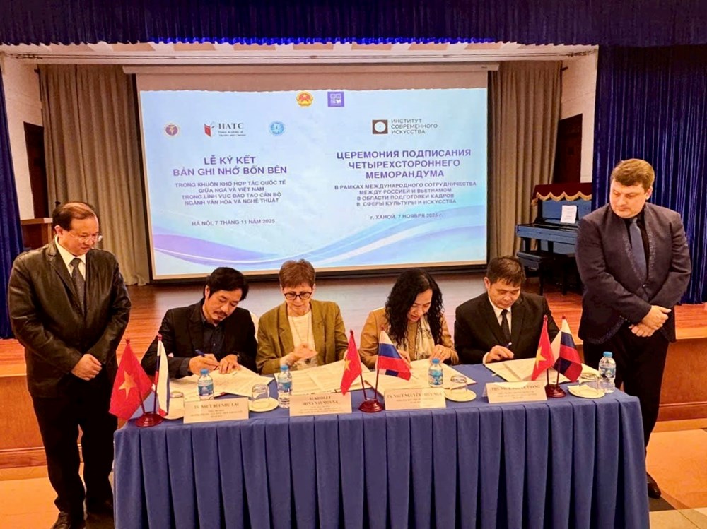 Việt Nam và Liên bang Nga tăng cường liên kết trong đào tạo nghệ thuật - ảnh 1