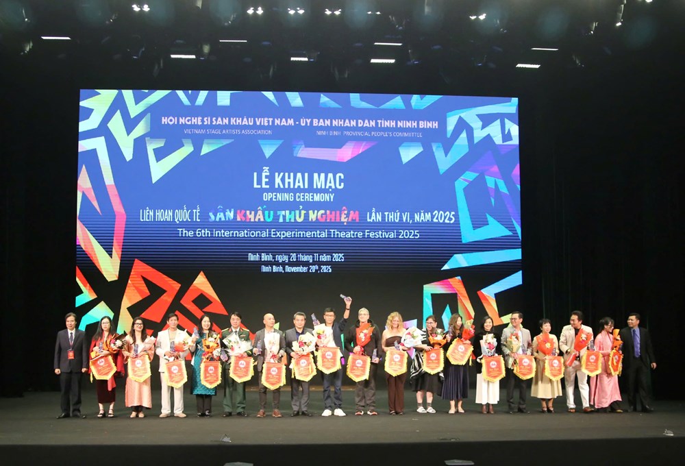 Khai mạc Liên hoan quốc tế sân khấu thử nghiệm lần thứ VI, năm 2025 - ảnh 4