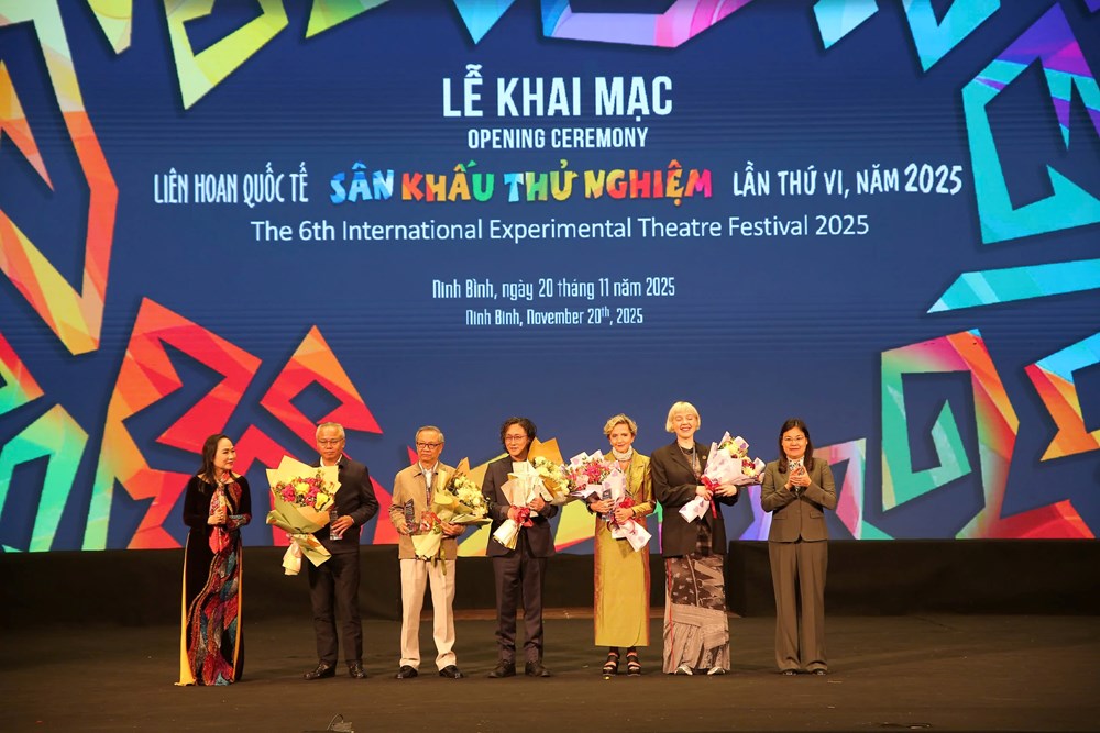 Khai mạc Liên hoan quốc tế sân khấu thử nghiệm lần thứ VI, năm 2025 - ảnh 1