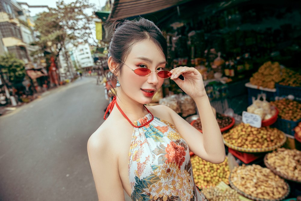 Cô nàng “điên tình” trong phim “Cách em 1 milimet” gây chú ý - ảnh 4