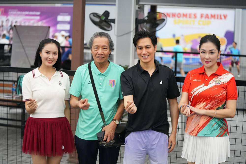 Dàn nghệ sĩ Việt hội tụ tại giải pickleball V-Stars 2025 - ảnh 6