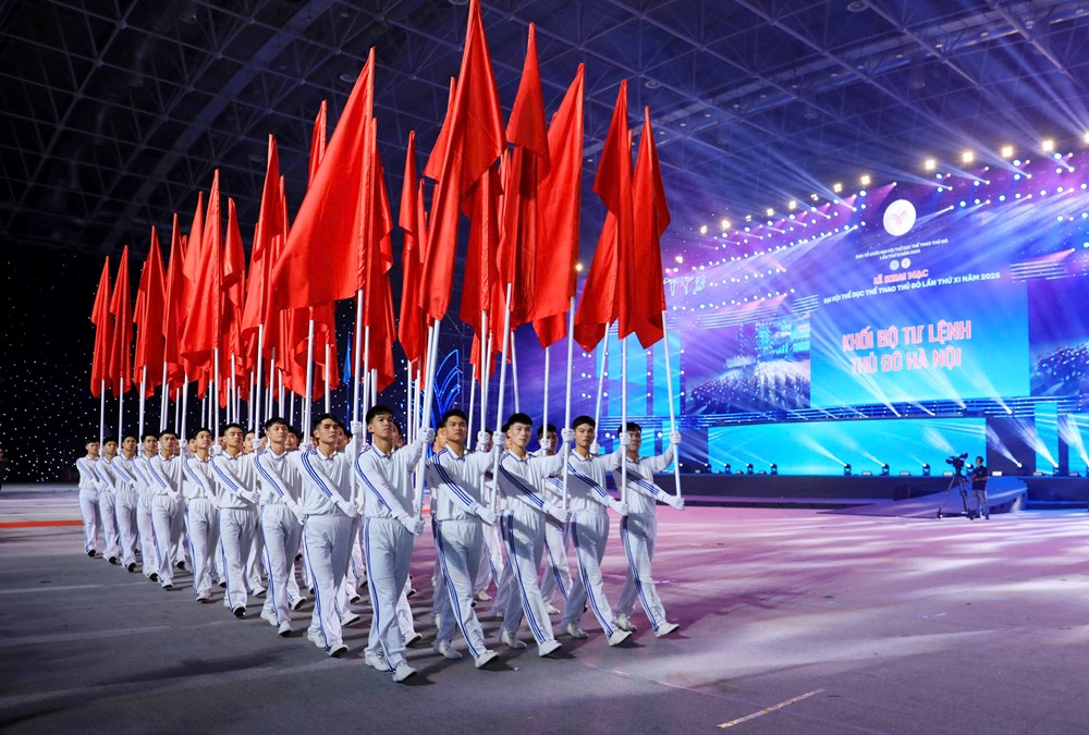 Khai mạc Đại hội Thể dục thể thao Thủ đô lần thứ XI - ảnh 6