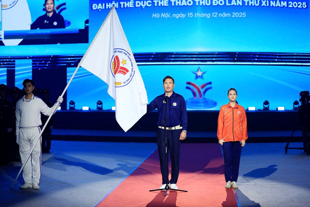Khai mạc Đại hội Thể dục thể thao Thủ đô lần thứ XI - ảnh 4