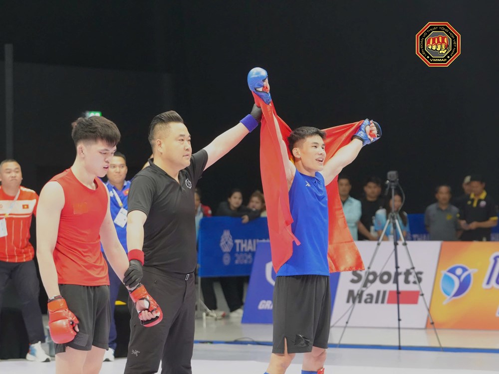 Trao thưởng cho đội tuyển MMA sau khi vượt chỉ tiêu tại SEA Games 33 - ảnh 7