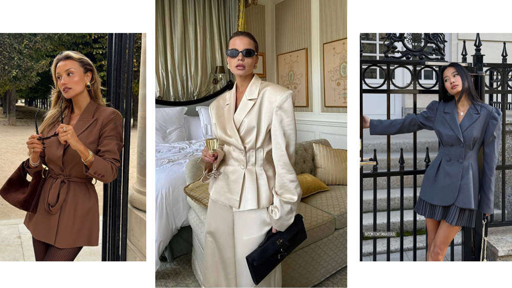 Áo blazer “ôm eo” trở lại mạnh mẽ trên bản đồ thời trang - ảnh 5