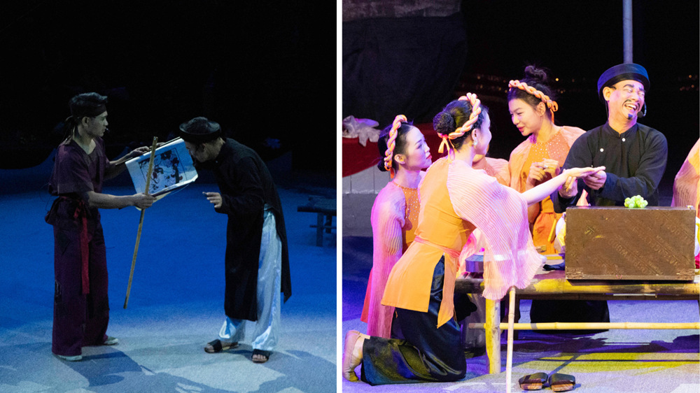 Khi tranh dân gian Đông Hồ bước lên sân khấu xiếc - ảnh 4