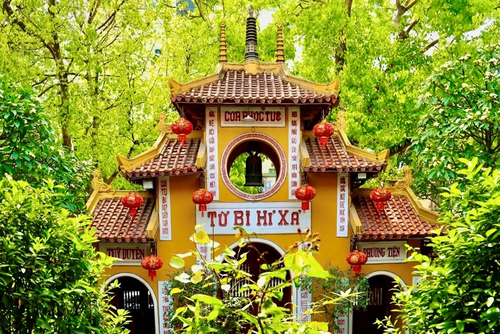 5 ngôi chùa cầu duyên linh thiêng ở Hà Nội - ảnh 4