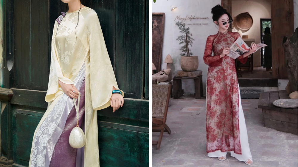 3 thiết kế áo dài được các cô gái “ưa chuộng” dịp Tết 2026 - ảnh 2