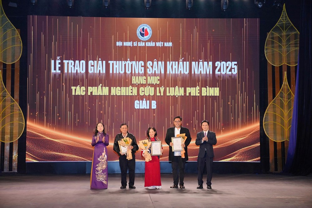 Giải thưởng Sân khấu 2025: Ghi nhận nỗ lực sáng tạo của nghệ sĩ - ảnh 4