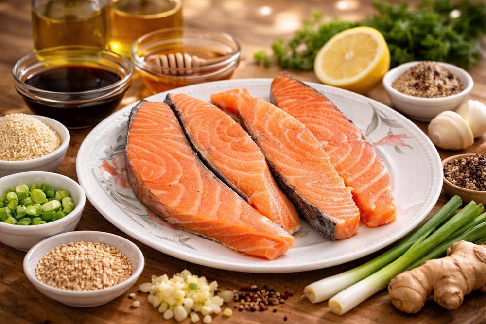 Cá hồi sốt teriyaki - Nhanh gọn cho ngày bận, ấm áp cho bữa tối - ảnh 2