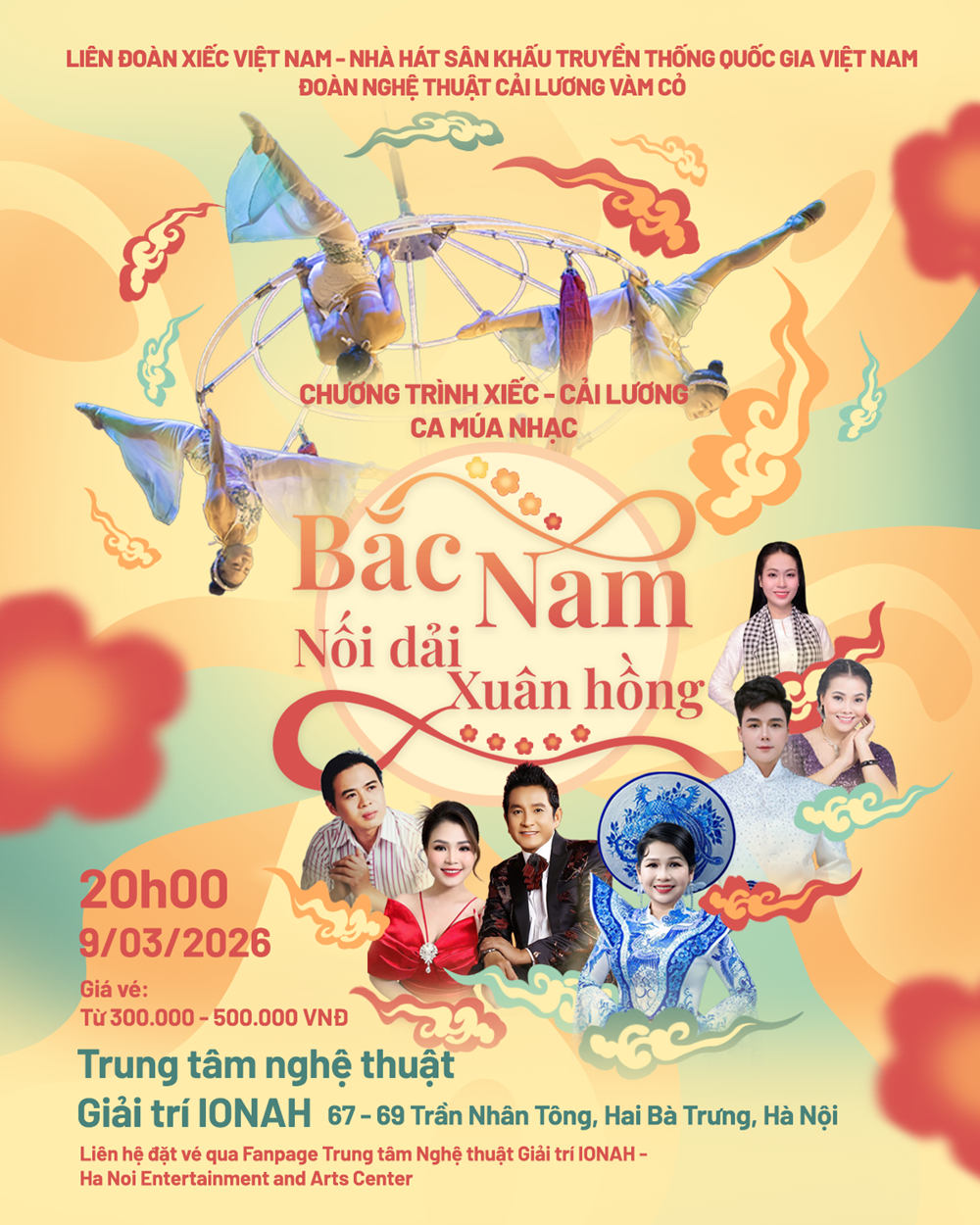 Chương trình xiếc - cải lương - ca múa nhạc “Bắc Nam nối dải xuân hồng”: Cuộc hội ngộ giàu sắc màu của nghệ thuật sân khấu hai miền - ảnh 2