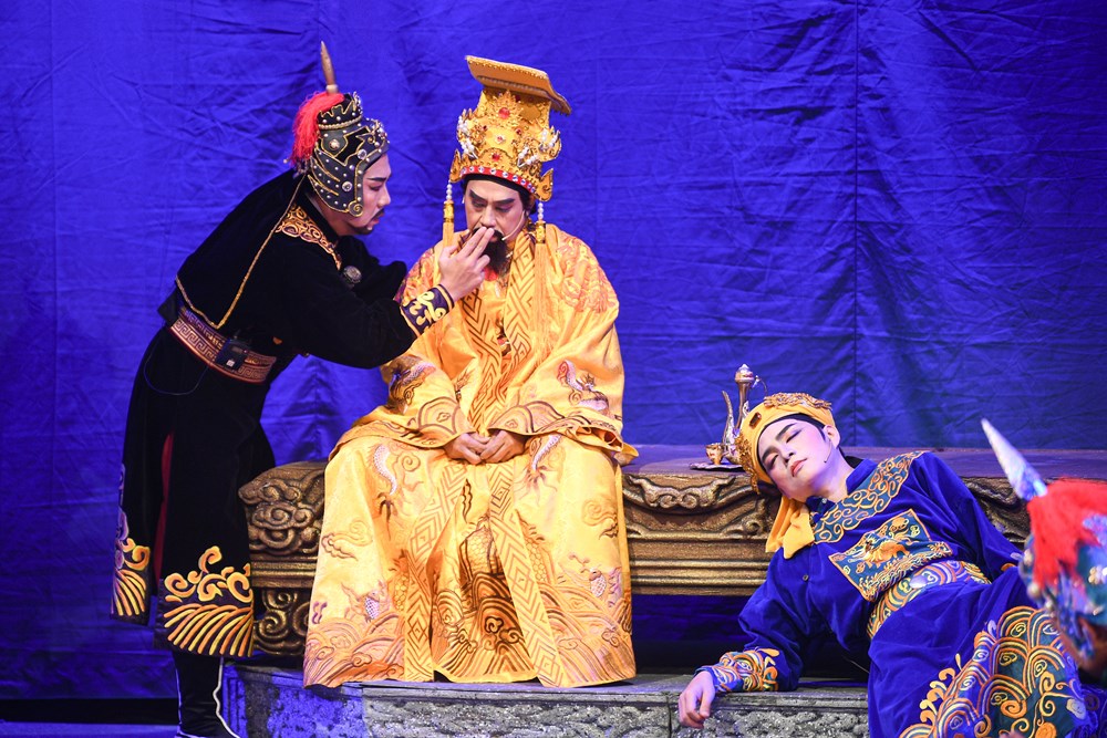 Phó Thủ tướng Mai Văn Chính dự buổi biểu diễn vở cải lương “Đế đô sóng cả” - ảnh 4