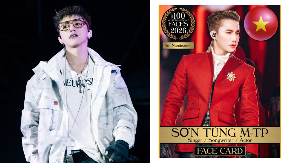 Ca sĩ Việt nào vừa lọt đề cử Top 100 gương mặt đẹp trai nhất thế giới 2026? - ảnh 1