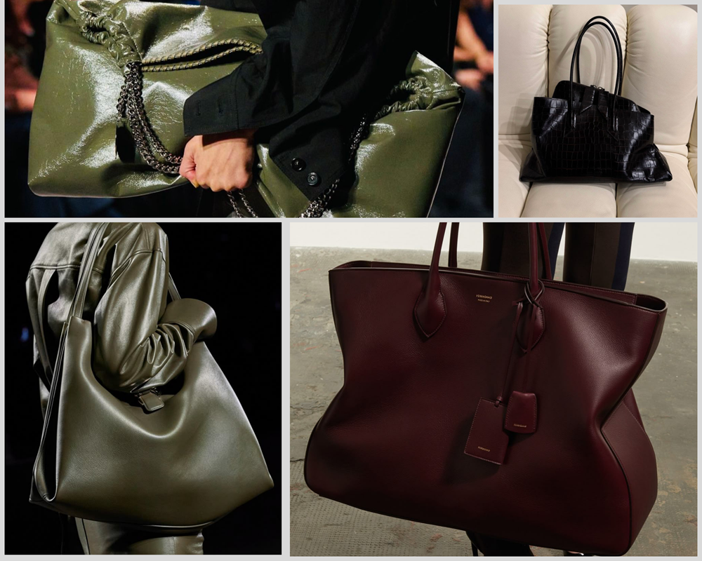 Vì sao túi xách bản to luôn được ưa chuộng? - ảnh 1