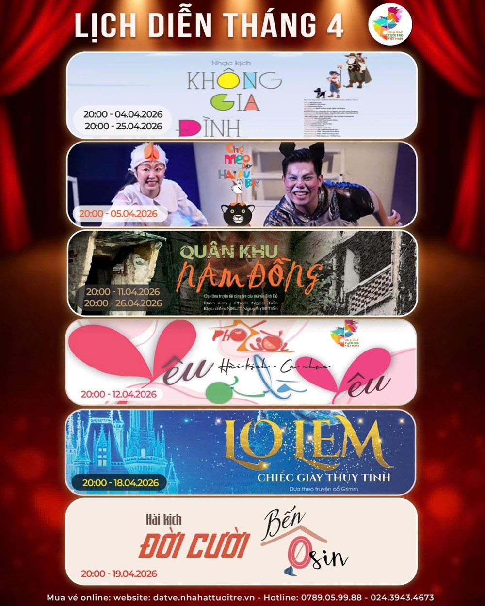 Khuấy động tháng 4 với 6 vở diễn - ảnh 1