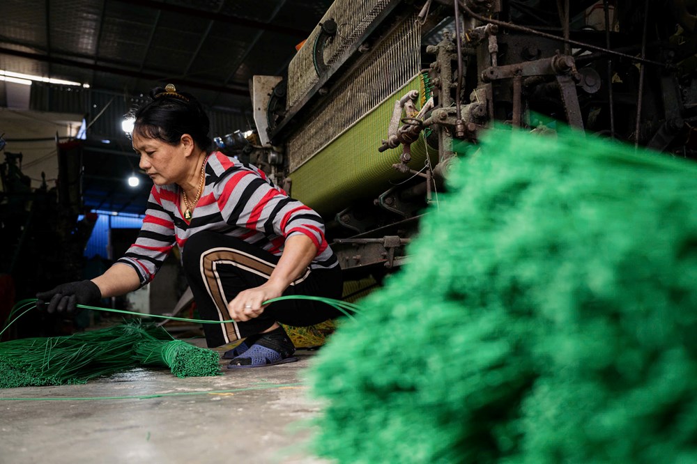 Làng dệt chiếu Hới trong thời đại mới - ảnh 9