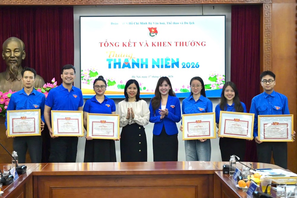 Đoàn Thanh niên Bộ VHTTDL tổng kết và khen thưởng Tháng thanh niên năm 2026 - ảnh 3