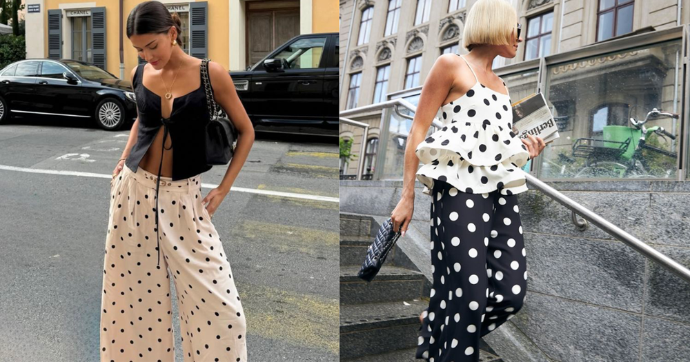 Họa tiết chấm bi trở lại, khuấy đảo thời trang xuân hè 2026 - ảnh 3