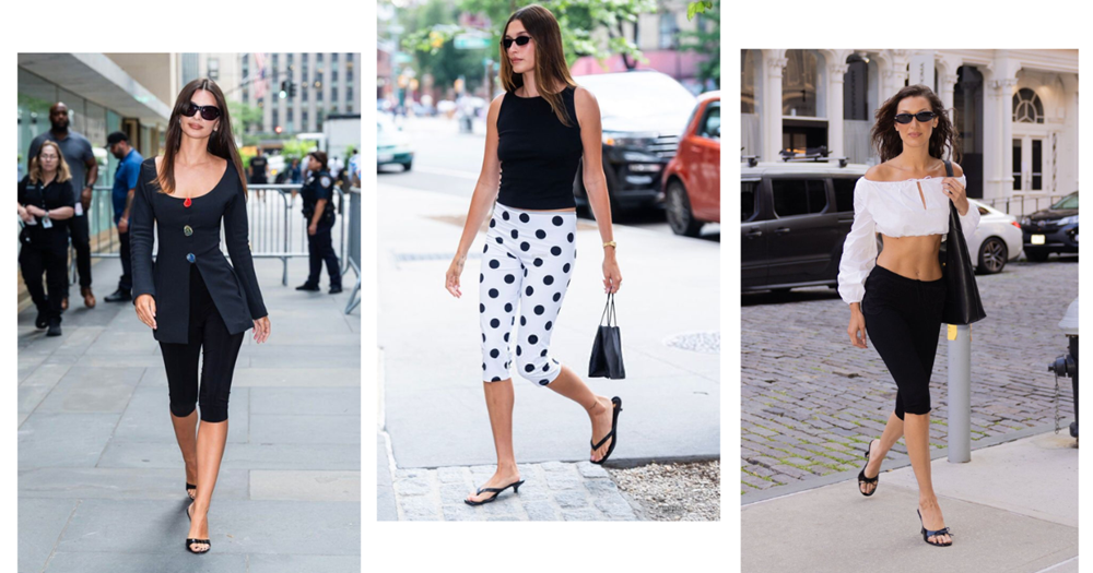 Từng bị chê kén dáng, capri pants trở lại “đường đua” thời trang hè 2026 - ảnh 1